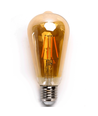 LED Filament pære ST64 - E27 12W - 2200K/Amber