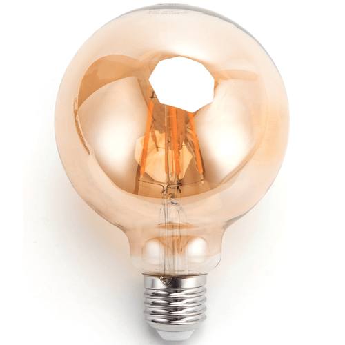 LED filament pære - G95 E27 16W 2200K/AMBER