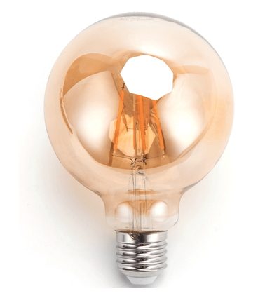 LED filament pære - G95 E27 16W 2200K/AMBER