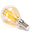 LED filament pære G45 E14 8W - 2200K/AMBER