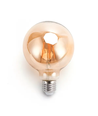 LED filament pære G95 E27 12W 2200K/AMBER - Dobbelt-pakke