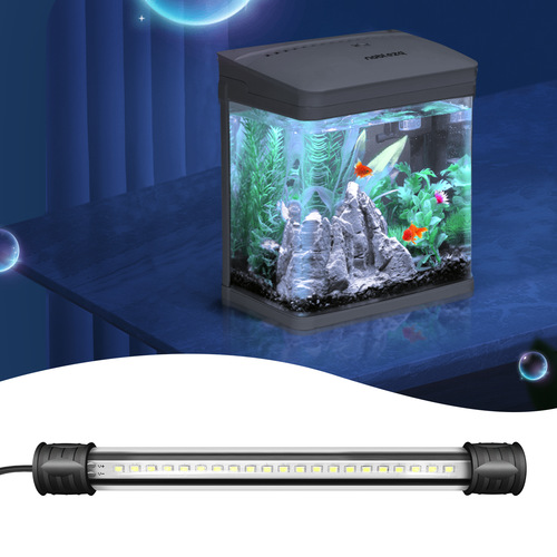 20cm LED hvidt lys til Akvarie - 20cm, 1W, komplet