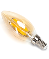 LED filament pære C35 E14 6W 2200K/amber - 6 stk