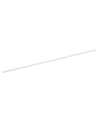 Aluprofil til LED strip - 2m - hvid