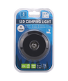 LED CAMPINGLAMP GRÅ MED KROG - 3*AA BATTERIER