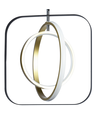 LED Pendellampe aluminium flere ringe - 30W 2700K