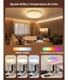 BLUETOOTH MESH LED LOFTSLAMPE - 24W RGB+CCT