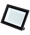 LED Projektør - 05 - Glasdæksel - Sort - 50W - 4000K - 22,5 cm