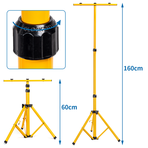 Teleskopstøtte til projektør - 60-160 cm