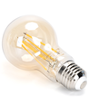 LED DÆMPBAR FILAMENT A60 E27 6W 2200K - AMBER