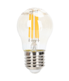 LED Dæmpbar Filament G45 E27 4W 2200K - Amber