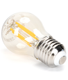 LED Dæmpbar Filament G45 E27 4W 2200K - Amber