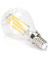 LED dæmpbar filament G45 E14 4W 2700K - klar