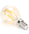 LED DÆMPBAR FILAMENT G45 E14 4W 2200K - AMBER