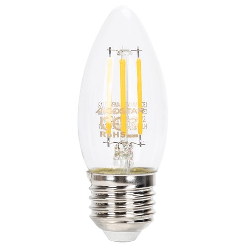 LED DÆMPBAR FILAMENT C35 E27 - 4W 2700K / KLAR