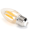 LED DÆMPBAR FILAMENT C35 E27 4W 2200K - AMBER