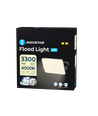 LED Projektør - 04 - Tågedæksel - Sort - 30W - 4000K - 30CM