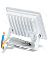 LED Projektør - 05 - Glasdæksel - Hvid - 20W - 6500K - 22,5 cm