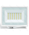 LED projektør - 05 - glasdæksel - hvid - 30W - 6500K - 22,5 cm