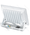 LED projektør - 05 - glasdæksel - hvid - 30W - 6500K - 22,5 cm