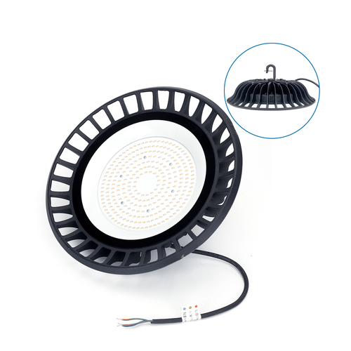 LED UFO High Bay ECO, 150W 13.500lm - Lysfarve valgfri, 2 års garanti