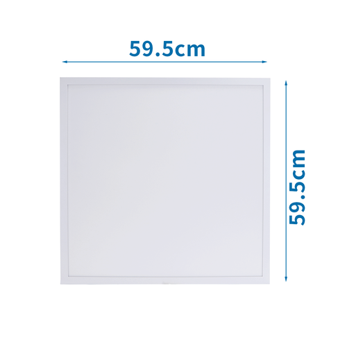 LED E5 Bagbelyst Panel 50W 6500K - Hvid (595x595x26mm)