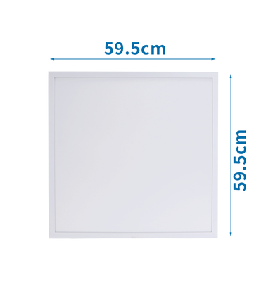 Aigostar LED-panel 50W - 60x60cm Hvid firkantet ramme, Kold hvid 6500K