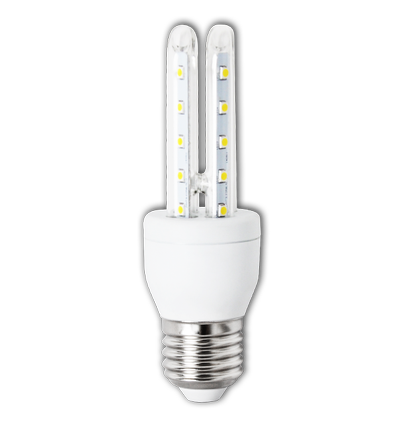 LED B5 T3 2U 6W - 6400K, HEWEC