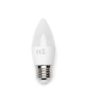 Aigostar LED A5 C37 7W, E27 fatning - 6400K, Sæt af 5 stykker