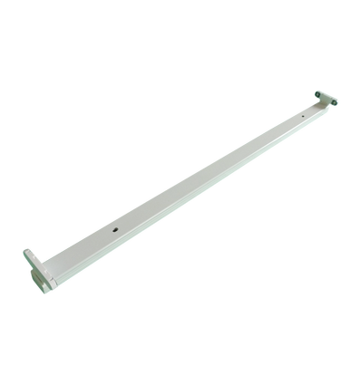 Aigostar LED T8 armatur - 120 cm hvid aluminium, til dobbelt LED T8 rør