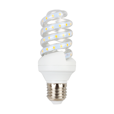 LED B5 Spiral 9W E27 - 6500K - Kulør : Kold