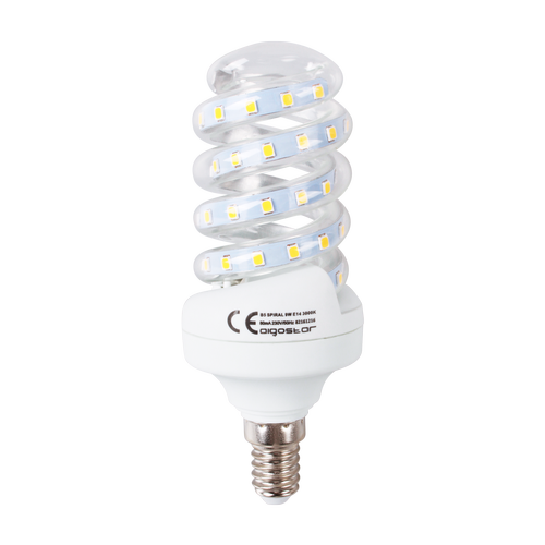 LED Spiral B5 9W E14 6500K