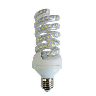 LED B5 Spiral - 18W E27 6500K - Kulør : Kold