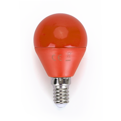 LED A5 G45 - Stor Spredning - E14 4W - Orange Lys