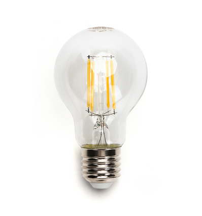 LED Filament pære A60 E27 - 4W, 2700K, Klar