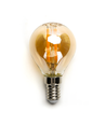 LED Filament pære G45 E14 4W 2200K Amber