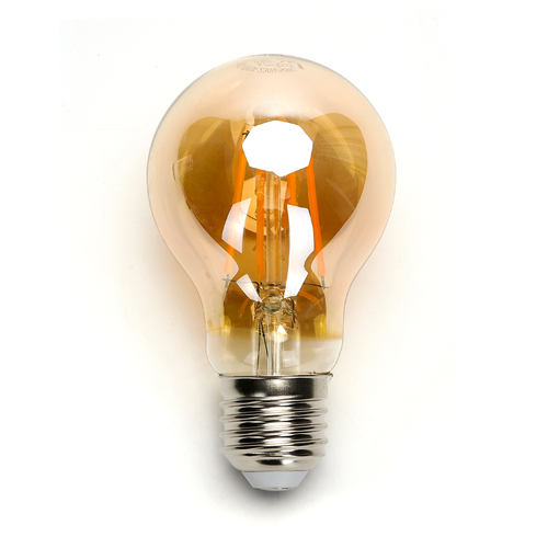 Outlet: LED Filament pære A60 E27 - 6W 2200K - Amber