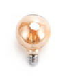 LED Filament pære G95 E27 - 4W 2200K Amber