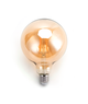 LED Filament G125 E27 8W - 2200K Amber