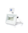 LED Sensor Slim Projektor Hvid, 30W, 4000K, Støbt Aluminium