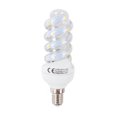 LED B5 Spiral - 4,9W E14 6500K - Kulør : Kold