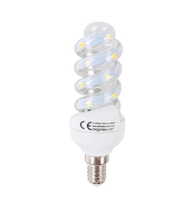 LED B5 Spiral - 4,9W E14 6500K