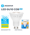 LED A5 GU10 7W COB - 3000K