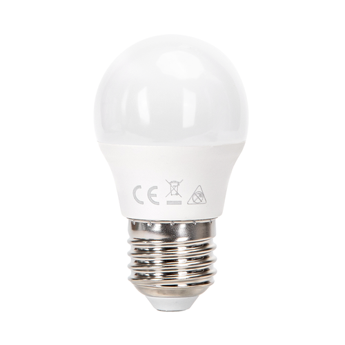 LED A5 G45 Store Spredning - E27, 3W, 6500K