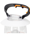 LED Campinglampe Orange med Krog - 4xAA Batterier