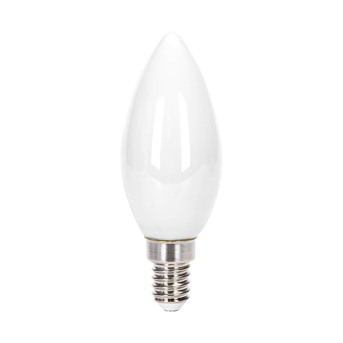 LED Filament pære C35 - E14 4W 2700K, mat hvid