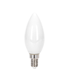 LED Filament pære C35 - E14 4W 2700K, mat hvid