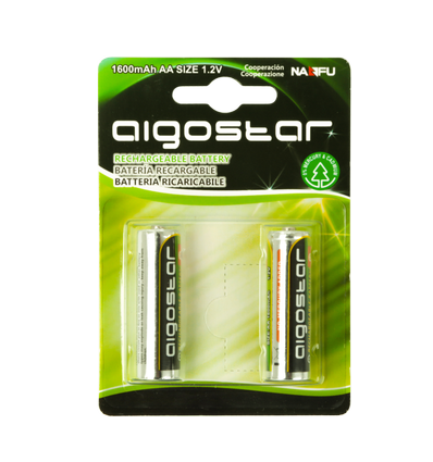 Genopladeligt Batteri AA 1600mAh 1.2V