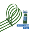 Nylon Kabelbinder 3,6 x 150mm - Grønne, 40stk/pakke