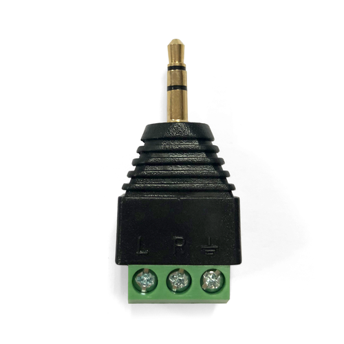 3,5 mm Stereo Stikforbinder med Terminal - Audio/Video